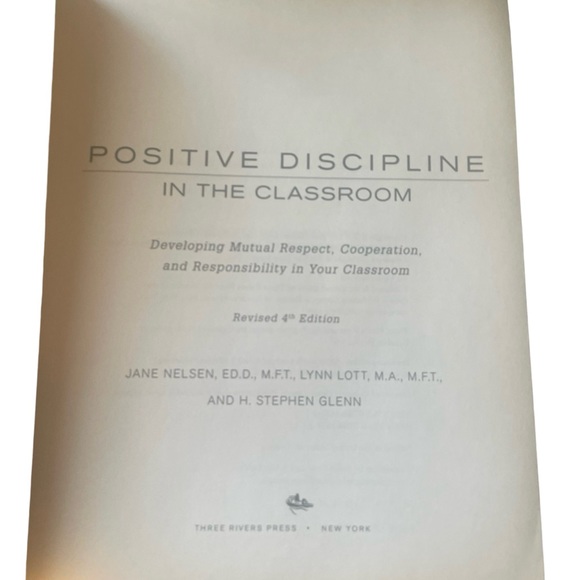 Positive Discipline in the Classroom - Picture 3 of 4